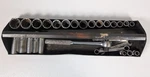 Vtg Proto 12pt 1/2" Drive Socket & Deep Set 27pc Lot W/ Tool Tray Read. Fixed Price $99.99.