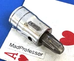 Snap-on 3/8 Drive #4 Short Phillips Screwdriver Socket Driver New Bit Fp41b Usa. Fixed Price $25.95.