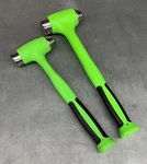 Snap On Hbbd56 Hbbd40 Green Ball Peen Dead Blow Soft Grip Hammer Set. Fixed Price $279.99.