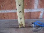 1950s 1/4" Dr. X Size Indestro Super Double Square Socket 2808s & 8 Pt Usa. Fixed Price $11.85.