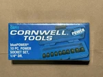 New Blue Power Cornwell Cbpi1 10 Pc Socket Set 1/4" Dr. Sealed. Fixed Price $69.95.