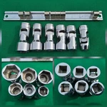 Snap-on Tools 6pc 3/8" Drive Sae Swivel 6pt Socket Set 3/8-11/16" Underline Usa. Fixed Price $169.99.