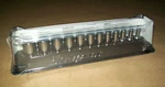 New Snap-on 1/4" Drive 5 Thru 15 Mm 6-point Semideep Socket Set 112tmmsy. Fixed Price $199.99.