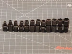 Snap On 12pc Metric 3/8 Drive Impact Swivel Universal Socket Set 8mm 22mm. Fixed Price $329.99.