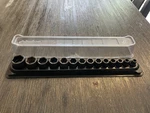 Snap-on 3/8" Drive 8 To 24 Mm 14pc 6-pt Shallow Impact Socket Set 214imfmya. Fixed Price $185.00.