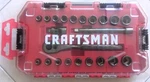 Craftsman 22 Piece 3/8" Drive Socket Set. Clean, Complete And Free Shipping.. Fixed Price $40.00.
