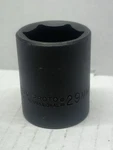 Proto 1/2 Drive 29mm Shallow Impact Socket 6-point 7429m. Fixed Price $12.00.