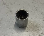 Craftsman V 47517 1 12 Point 1/2 Drive Shallow Socket Sae Usa. Fixed Price $10.25.