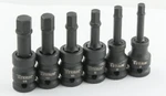 Titan 42906 1/2" Drive 6 Piece Torsioncore Mm Hex Impact Bit Socket Set. Fixed Price $47.99.