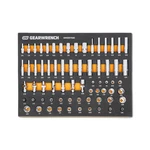 Gearwrench 68 Piece 1/4 Drive Master Sae Socket Set In Foam One Size, Orange. Fixed Price $181.03.