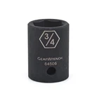 Apex Gwr84506n Gearwrench 1/2" Drive 6 Point Standard Impact Sae Socket 3/4", Bl. Fixed Price $16.52.