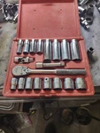 Mac Tools 20 Piece 3/8 Drive General Service Socket Set. Fixed Price $165.00.