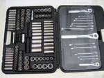 Vintage Craftsman 144pc 6pt Metric & Sae Socket Wrench Set 33644 Usa. Fixed Price $349.00.