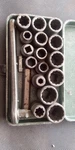 Vintage 20pc Duro (mixed) Socket Set, Mostly 12pt, Great Condition.. Fixed Price $60.00.