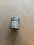 Snap On Vintage 3/8" Drive 17mm 12pt Metric Shallow Chrome Socket Usa F17m. Fixed Price $14.00.