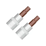2pcs 3/8" Drive H6(6mm) Hex Bit Socket, Heat Treated S2 Steel Allen Bits, Cr-.... Fixed Price $14.44.