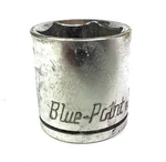 Blue-point 13/16" 6 Point Shallow Chrome Socket 3/8" Drive Blps381316. Fixed Price $7.27.