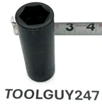 Snap On Tools Usa 1/2" Drive 22mm Metric Deep 6 Point Impact Socket Simm220 New. Fixed Price $65.95.