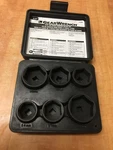 Gearwrench 6 Pc. Oil Canister Socket Set Service Kit, 41890 Unused. Fixed Price $29.99.