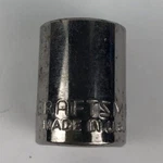 Craftsman 1/2" 12 Point Socket 3/8" Drive Inverted G2 44333 Made In Usa. Fixed Price $11.69.