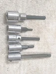 Mac Tools & Proto Lot Of 5 Socket Drivers, 3/8 1/2" Drive, Sc89 Sc88 X76d. Fixed Price $59.00.