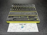 Snap-on Tools Usa New 90pc 1/4 Drive General Service Foam Set 103rt05fhv. Fixed Price $2750.00.
