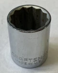 Vintage Craftsman Socket 15/16 No. G-47513 1/2 Drive Usa. Fixed Price $8.00.