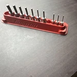 Used Snap On 10 Pc Combination Drive Sae Standard Hex Driver Bit Socket Set. Fixed Price $130.00.