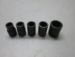 Snap-on 5 Pc 1/2" Drive Impact Sockets 13/16" Imd260 12 Points.. Fixed Price $59.99.
