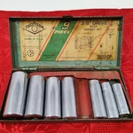 Vintage Thorsen 7-piece Deep Well 3/8 Drive Socket Set Usa. Fixed Price $24.98.