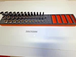 Snap-on Tools New Orange 39pc 3/8" Drive Sae Master Socket Foam Set 239sfssfo. Fixed Price $1199.99.