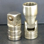 Snap-on Fu16a 3/8" Dr 1/2" 12pt Swivel Socket, A2 To Adapter Socket. Fixed Price $22.50.