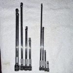 Icon Professional Socket Long Extension Set - 1/2, 3/8, And 1/4 Drive 8 Pieces. Fixed Price $49.99.