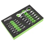 Sealey Tools - Siegen Stubby Combination Ratchet Spanner Set In Eva Foam Tray.... Fixed Price $101.35.