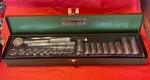 New-vtg S-k Sk 3/8" Drive Metric Socket Set 45170 Ratchet-22 Piece Set!. Fixed Price $650.00.
