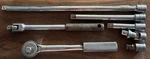 S-k Tools 7 Piece 3/8 Drive Ratchet & 5 Extensions + Breaker Bar. Fixed Price $129.95.