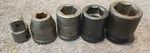 Williams Usa (4) Shallow 3/4" Drive 6 Pt 5/8" To 1-1/4" With Adapter. Fixed Price $63.99.