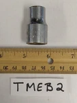 Craftsman 47501 -g- 7/16" 12 Point Shallow Chrome Socket 1/2" Drive Usa. Fixed Price $10.55.
