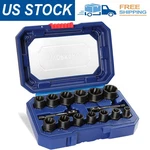 Workpro 15 Pieces Impact Bolt & Nut Remover Set 3/8 Drive Extractor New. Fixed Price $30.99.