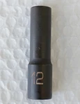 Matco Tools "adv" Cdp12m6v, 1/2" Dr. 12mm. Impact Socket, 3.2" Deep/high, 6 Pt.. Fixed Price $21.89.