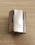 Craftsman Usa 9/16" Socket 6 Point 3/8" Drive V. Fixed Price $9.50.