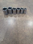 Craftsman 10pc 1/4 Dr 6 Pt Socket Set Metric 13 - 4 Inv G & G1 Read Description. Fixed Price $28.99.