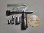 New Britain Ratchet Sockets Lot Tools Swivel 1/2", 7/8" Shallow, 1" Vintage Sae. Fixed Price $29.99.