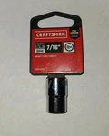 Craftsman 3/8"dr Standard/sae 7/16" 12pt/point Shallow Socket Cmmt44332 New. Fixed Price $7.00.
