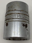 Snap-on Tools Ldh-362 1-1/2" 3/4" Drive 12 Point Chrome Socket Usa. Fixed Price $14.95.