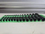 28pc Snap On Shallow/deep Socket Set - Metric 3/8 Drive Simfm/imfm Series. Fixed Price $368.00.