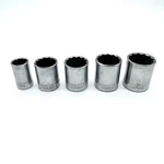 Lot 5 Craftsman Socket 1/2" Drive 5/8 7/8 15/16 1 1/16 Sae 12pt Vtg Vv Made Usa. Fixed Price $21.95.