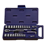 Williams Jhw50661b 1/4" Drive Metric/sae 6-point Socket Set (27-piece). Fixed Price $65.13.