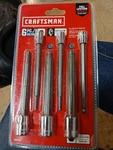 Craftsman 6-pc. Ball End Hex Bit Socket Set (1/4" & 3/8") New! Cmmt42607. Fixed Price $28.88.
