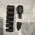 Snap On Sockets 1/2 Drive 3 Swivel,1/2-3/8 Reducer.11 /16,5/8,9/16,1/2,7/16.3/8. Fixed Price $165.00.